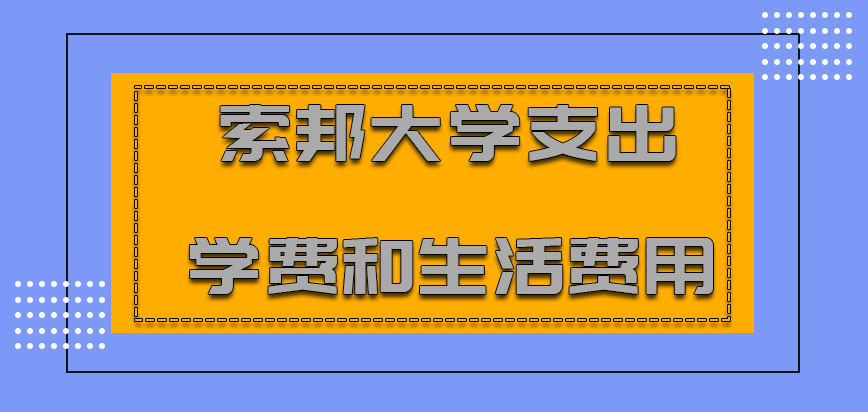 索邦大学mba支出的学费和生活费用