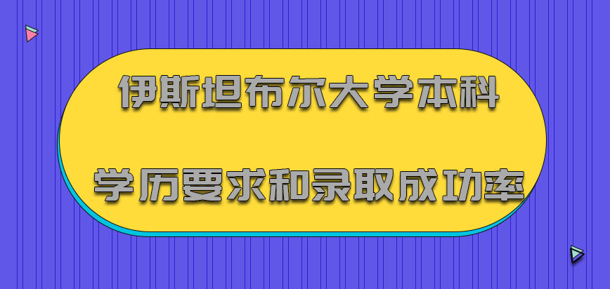 伊斯坦布尔大学mba对于本科学历要求和录取成功率