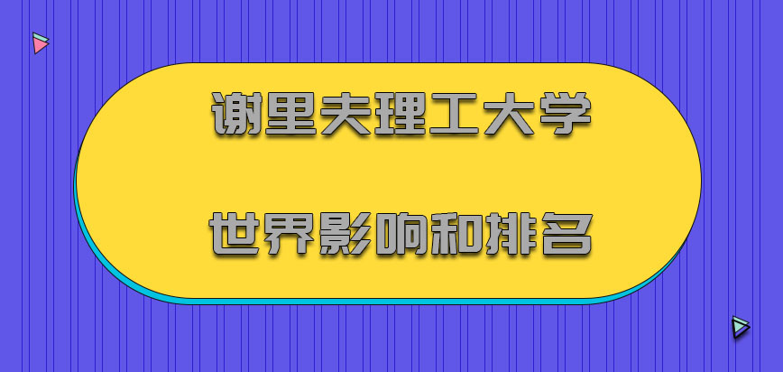 谢里夫理工大学mba在世界的影响和排名