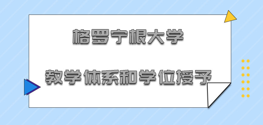 格罗宁根大学mba教学体系和学位授予