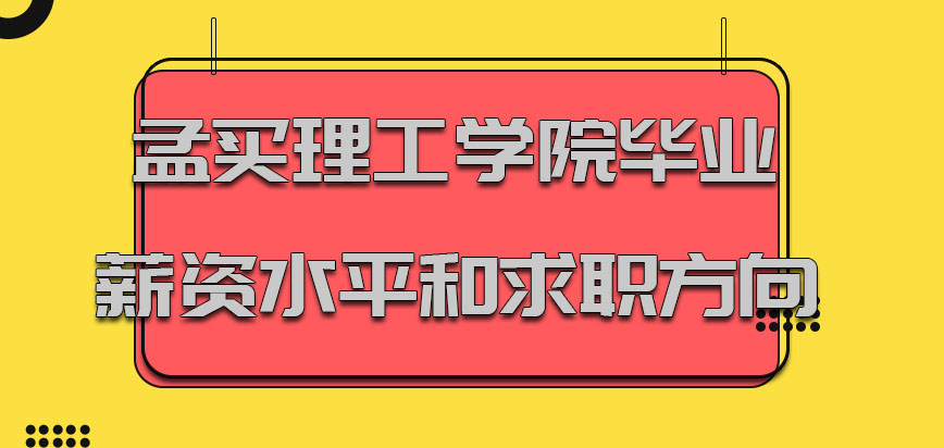 孟买理工学院mba毕业后的薪资水平和求职的方向