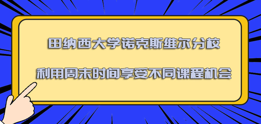 田纳西大学诺克斯维尔分校mba利用周末的时间享受不同的课程机会