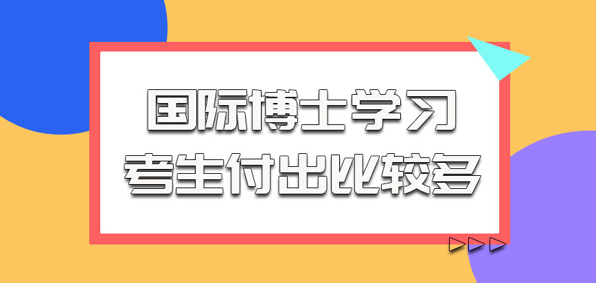 中外合作办学的方式适合没有更多精力复习的人