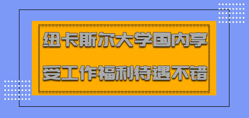 纽卡斯尔大学mba在国内享受的工作福利待遇不错