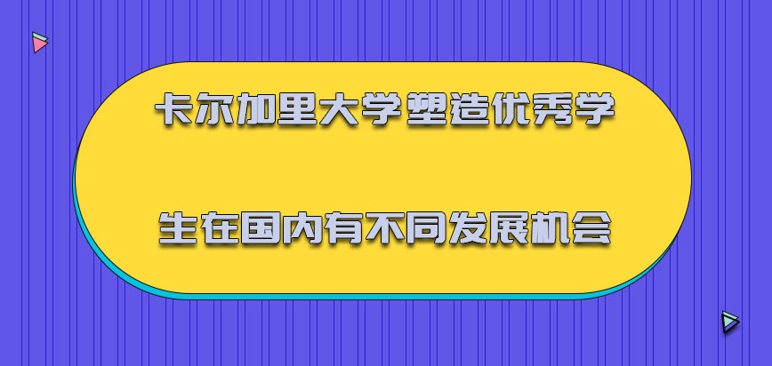 卡尔加里大学mba塑造优秀的学生在国内有不同的发展机会