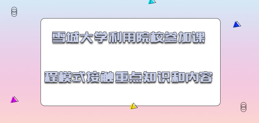 雪城大学mba利用院校参加课程的模式接触到更多的重点知识和内容