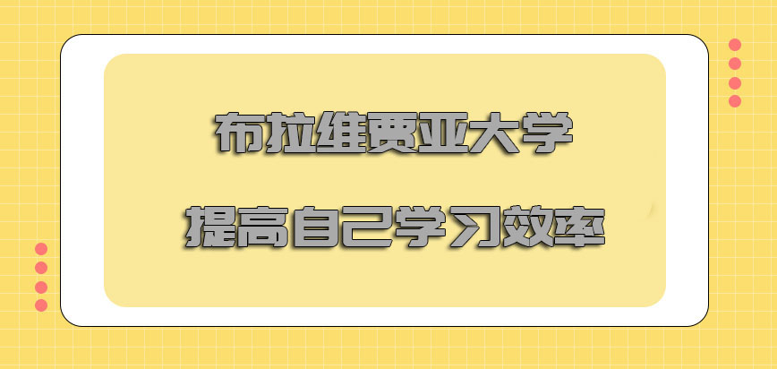 布拉维贾亚大学mba如何提高自己的学习效率