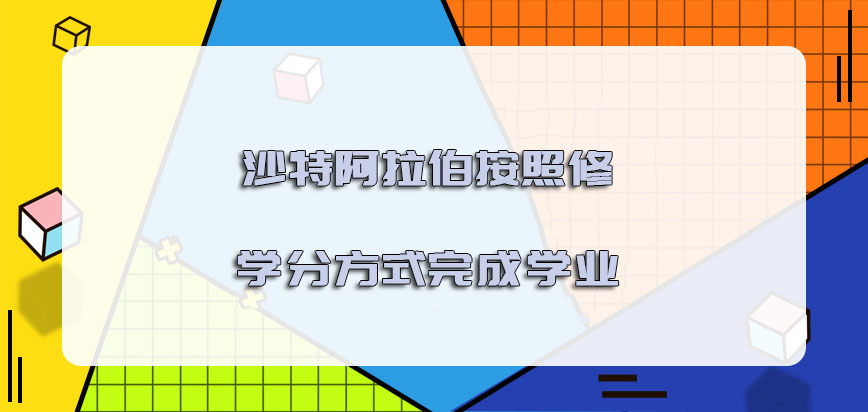 沙特阿拉伯mba是否按照修学分的方式完成学业