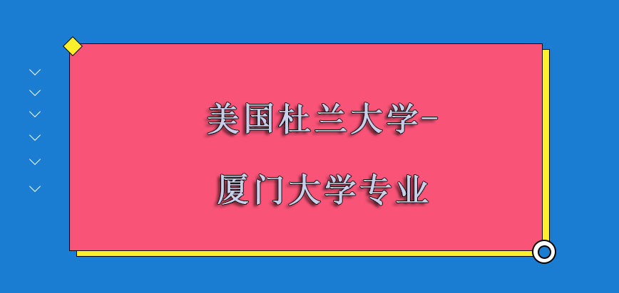 美国杜兰大学专业