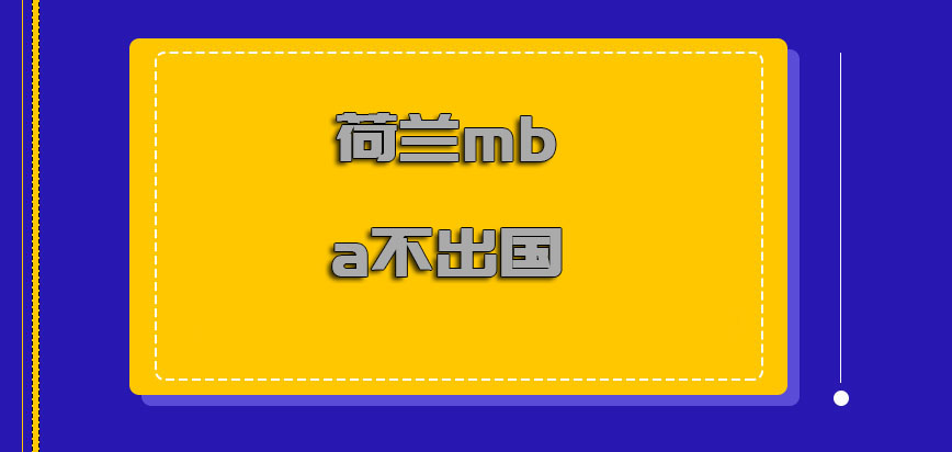 荷兰mba不出国