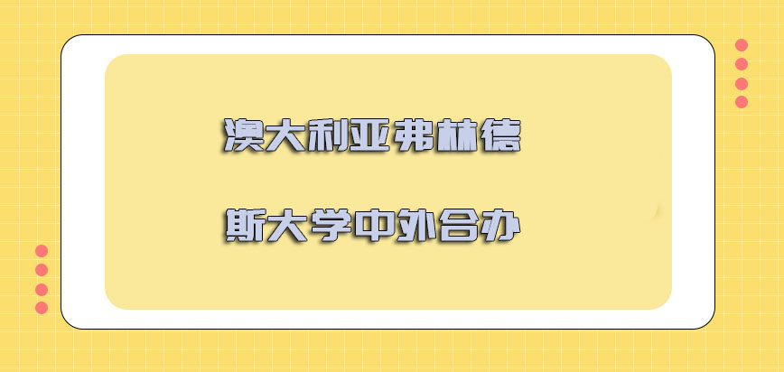 澳大利亚弗林德斯大学中外合办