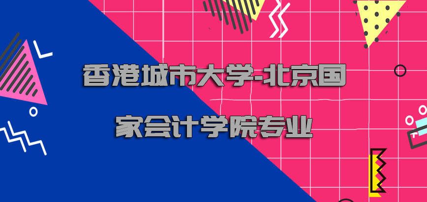 香港城市大学-北京国家会计学院专业