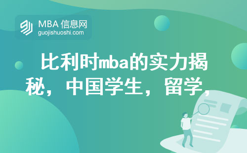 比利时mba的实力揭秘，中国学生留学的不二选择