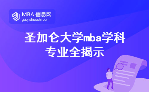 圣加仑大学mba学科专业全揭示，报名流程大公开、教学体验如何，学位社会认可度高空飙升！