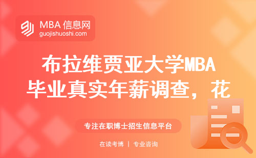 布拉維賈亞大學MBA畢業真實年薪調查，花30萬讀到底值不值？
