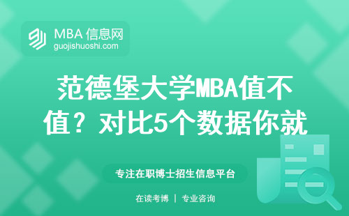 范德堡大學MBA值不值？對比5個數據你就懂了